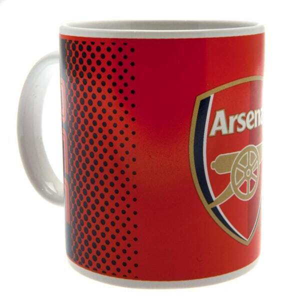 Arsenal FC Official Football Fade Design Mug