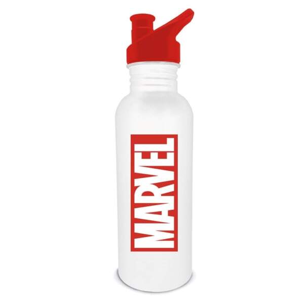 Marvel Logo Metal Water Bottle