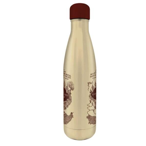 Harry Potter Marauders Map Metal Water Bottle