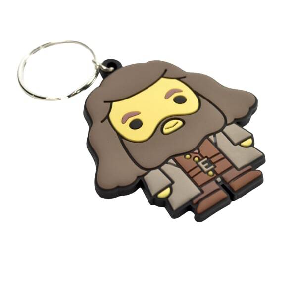 Harry Potter Chibi Rubber Hagrid Keyring