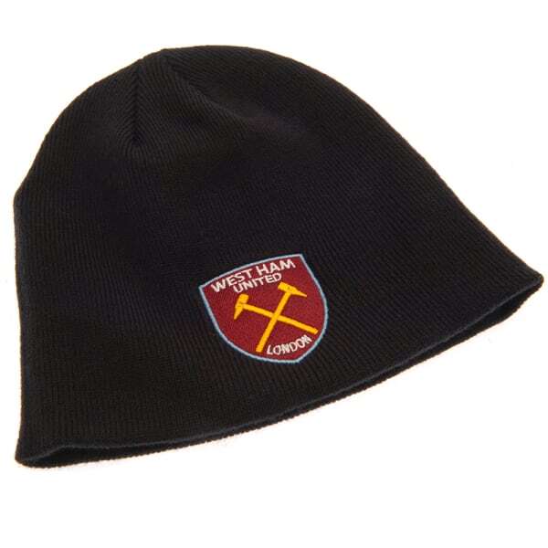 West Ham United FC Adult Crest Beanie