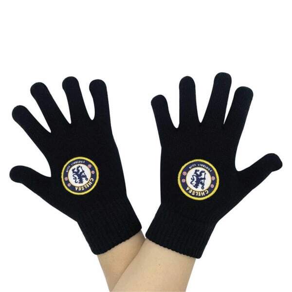 Chelsea FC Kids Knitted Gloves