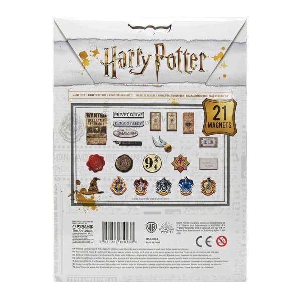 Harry Potter Fridge Magnet Set