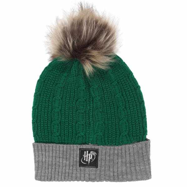 Harry Potter Slytherin Pom Pom Beanie