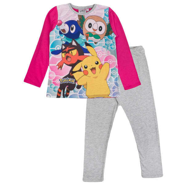 Pokemon Girls Characters Pyjama Set (3-4 Years)