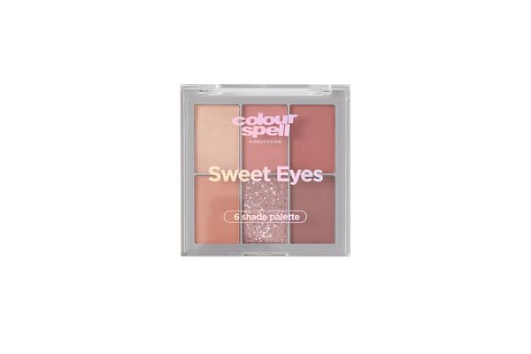 Colour Spell by Profusion | Sweet Eyes 6 Shade Palette