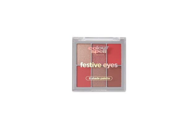 Colour Spell by Profusion | Festive Eyes 6 Shade Palette