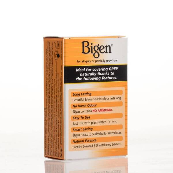 Bigen Permanent Powder Hair Colour - Black Brown