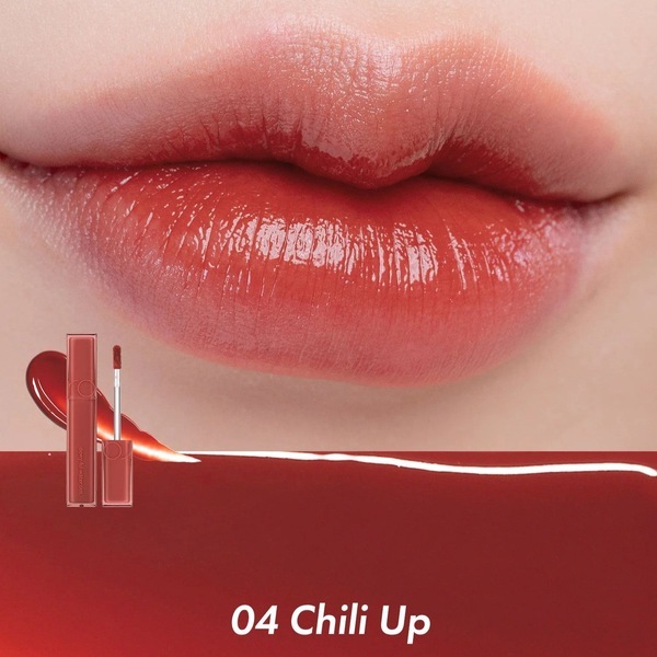 Rom&nd - Dewyful Water Tint Lip Gloss (04 CHILI UP)