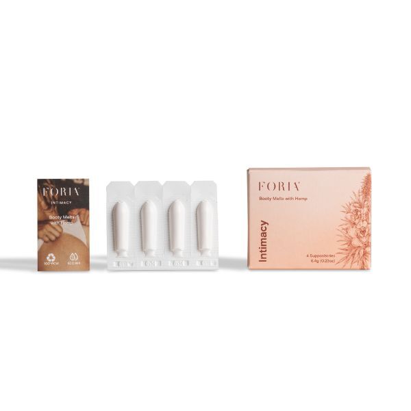 Foria Booty Melts with Hemp 4 Pack