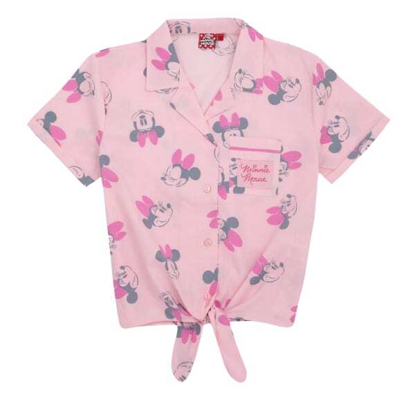 Disney Girls Minnie Mouse Pyjama Set (7-8 Years)