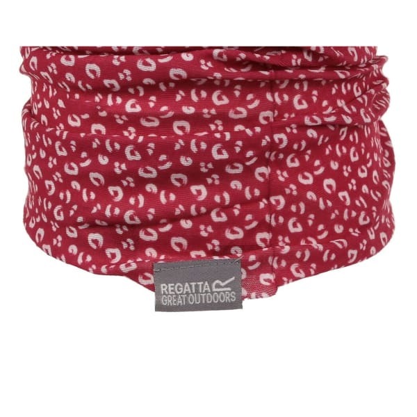 Regatta Kids Multitube Ditsy Cheetah Print Neck Warmer