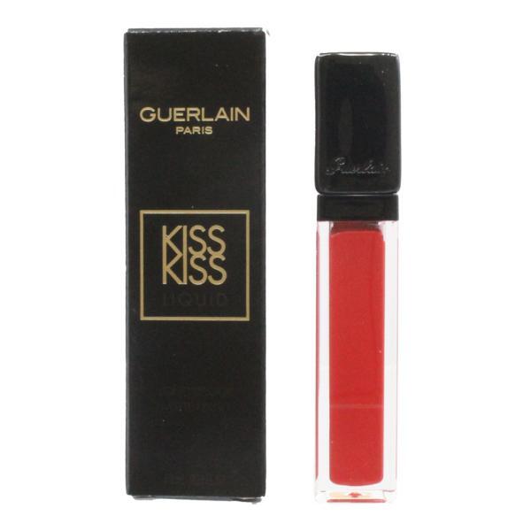 Guerlain KissKiss Red Liquid Lipstick L320 Parisian Matte