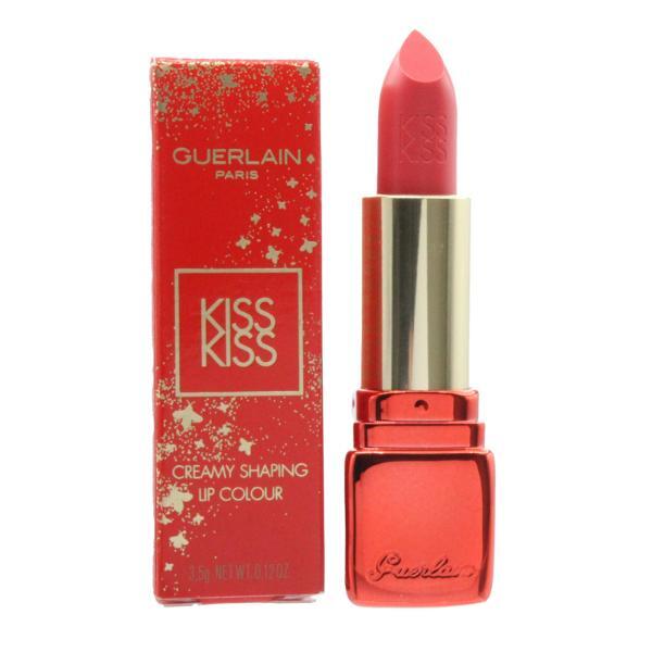 Guerlain KissKiss Shaping Pink Lipstick 343 Sugar Kiss