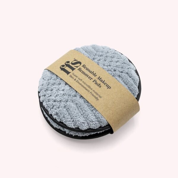 FFS Reusable Makeup Remover Pad 2 Pack - Grey