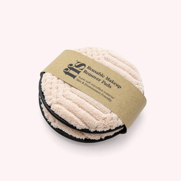 FFS Reusable Makeup Remover Pad 2 Pack - Pink