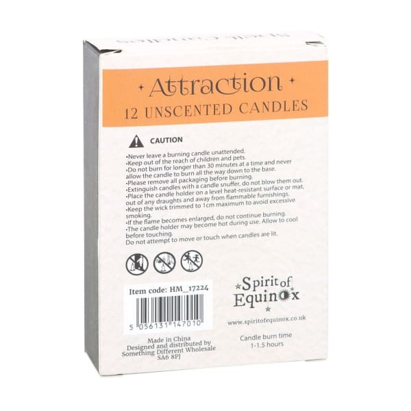 Something Different Attraction Spell Candles (Pack of 12)