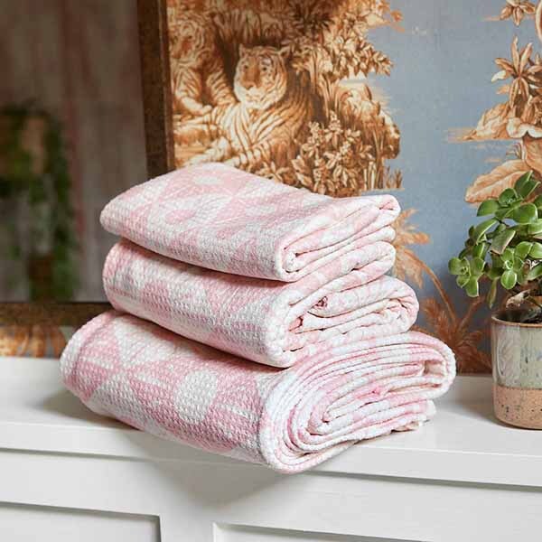 Dock & Bay Extra Large Quick Dry Bath Towel - Diamond Pink