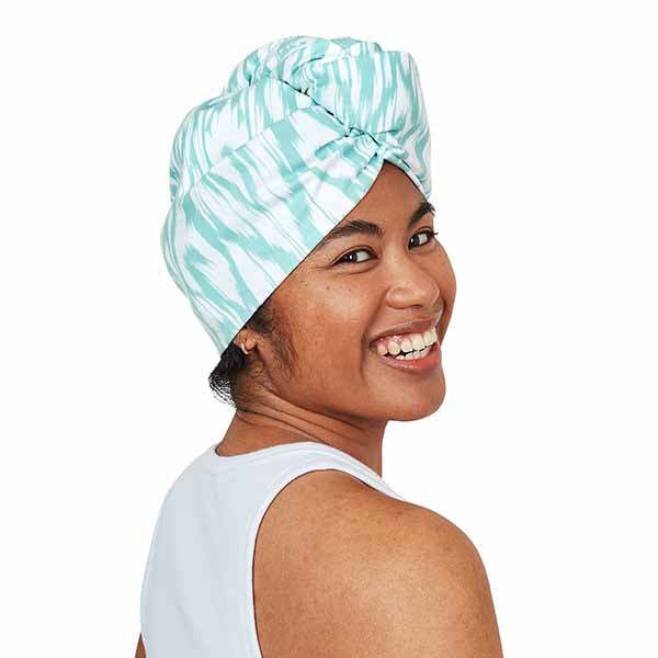 Dock & Bay Quick Dry Hair Wrap - Soft Seafoam