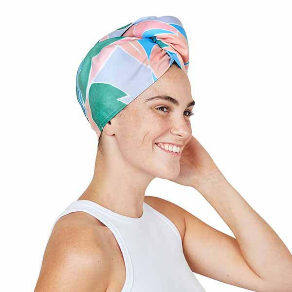 Dock & Bay Quick Dry Hair Wrap - Rainforest Floor