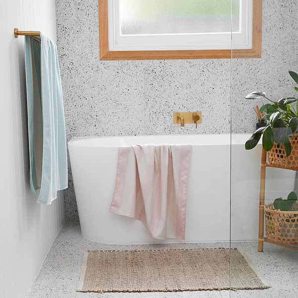 Dock & Bay Large Quick Dry Bath Towel - Primrose Pink