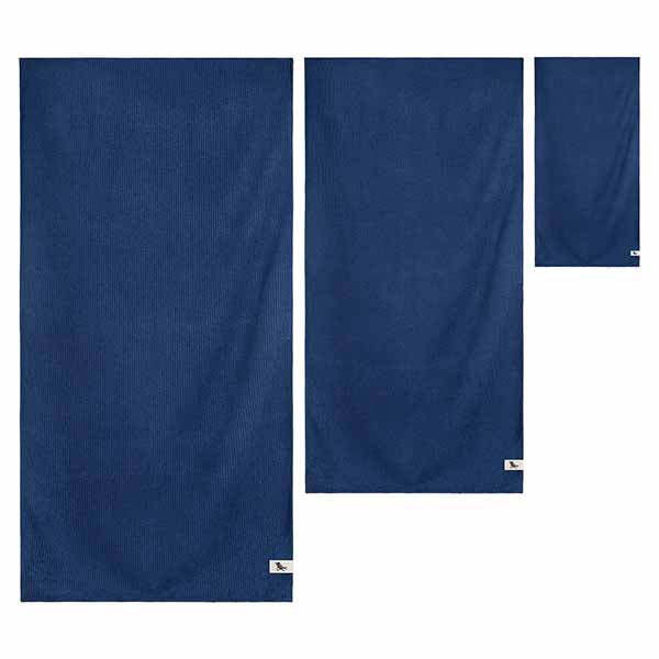 Dock & Bay Small Quick Dry Bath Towel - Nautical Navy