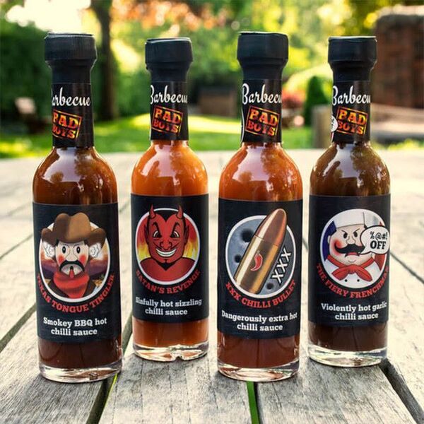 Treat Factory Barbecue Bad Boys Sauce Selection x 4