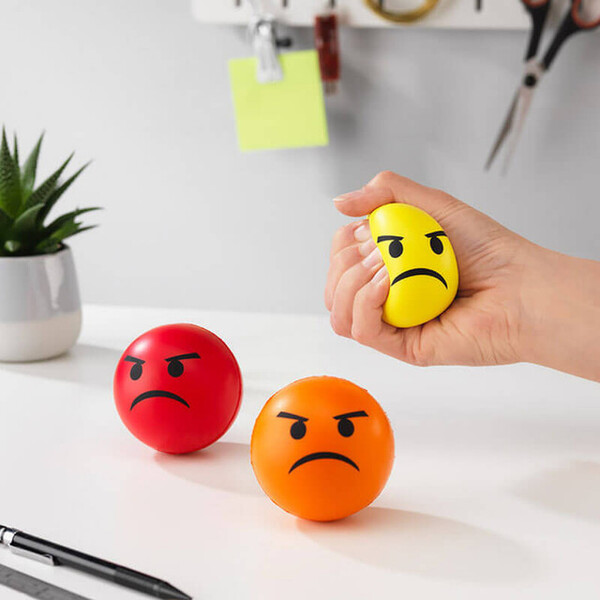 #winning Emoticon Set of 3 Stress Balls