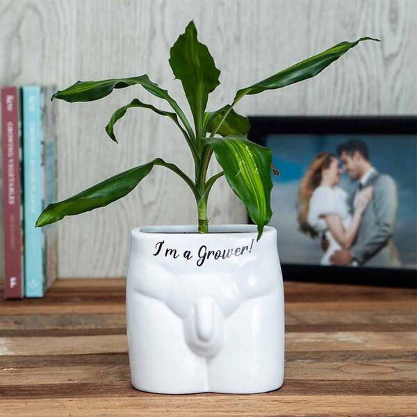 Prezzybox Body Plant Pot I'm A Grower