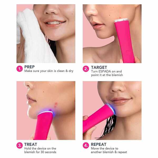 FOREO Espada Pro-level Acne Treatment Device, Magenta