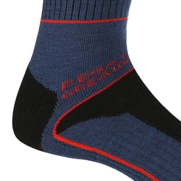 Regatta Mens Samaris 3 Season Socks (Pack of 2) (9-12)