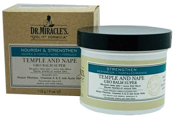 Dr. Miracles Feel It Formula Temple N Nape Super Gro Balm