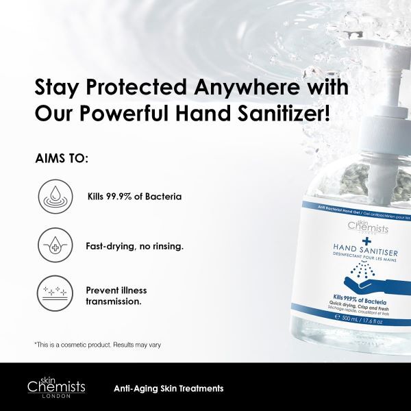 skinChemists Hand Sanitiser 500ml