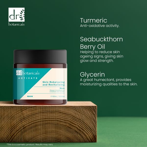 Dr Botanicals Activate Skin Rebalancing & Revitalizing Mask