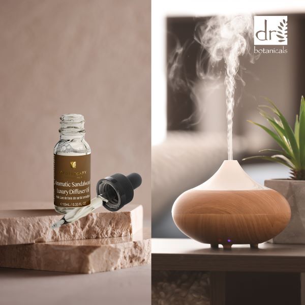 Dr Botanicals Aromatic Sandalwood Luxury Diffuser Oil 10ml