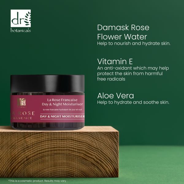 Dr Botanicals La Rose Francaise Duo Moisturizer