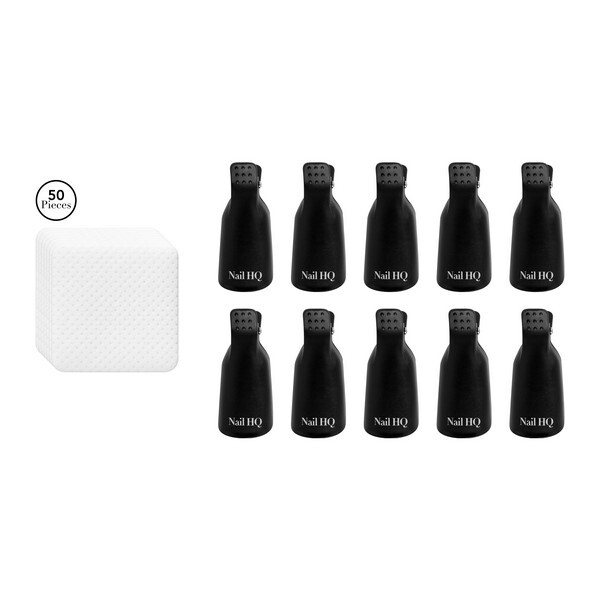 Nail HQ Soak Away Gel Nail Clip Set