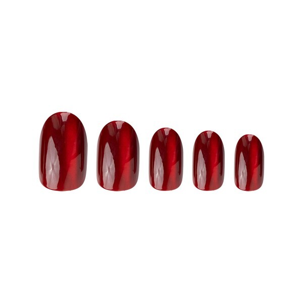 Nail HQ Oval Cherry Kiss Nails (24 Pieces)