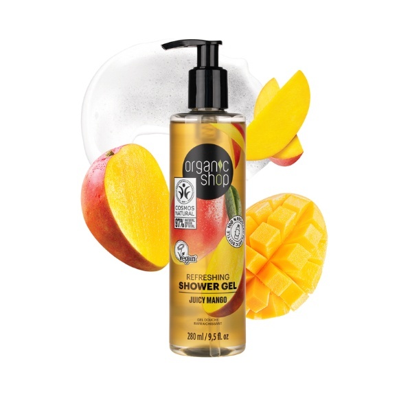 Organic Shop Refreshing Shower Gel Juicy Mango 280ml