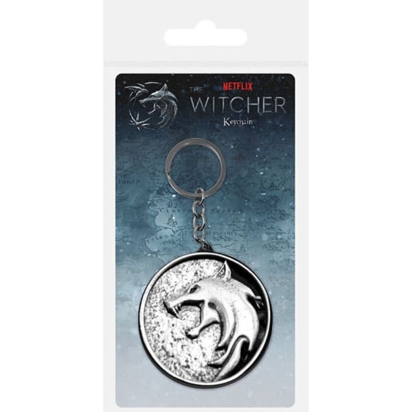 The Witcher Wolf Keyring