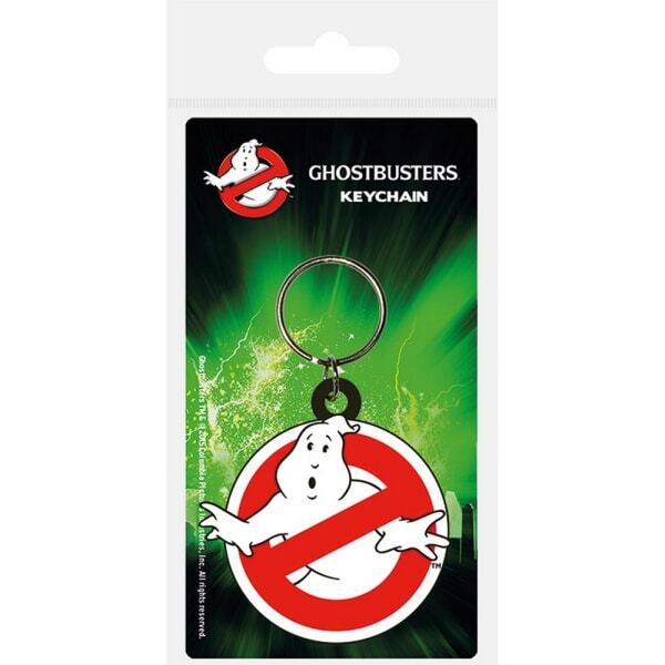 Ghostbusters Logo Rubber Keyring