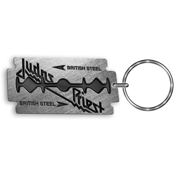 Judas Priest British Steel Metal Keyring