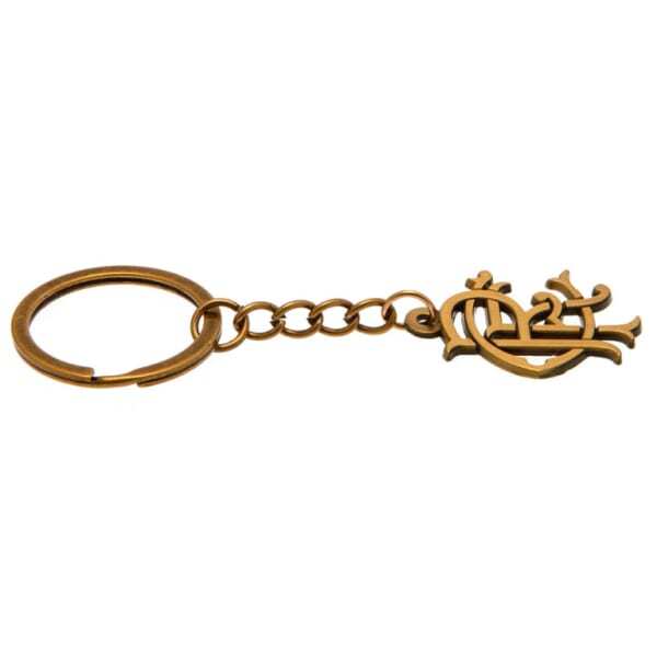 Rangers FC Scroll Crest Keyring (30mm x 25mm)