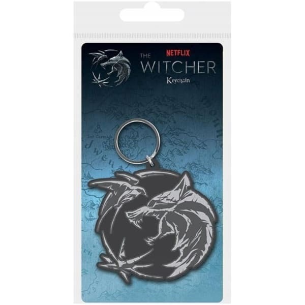 The Witcher Wolf PVC Keyring