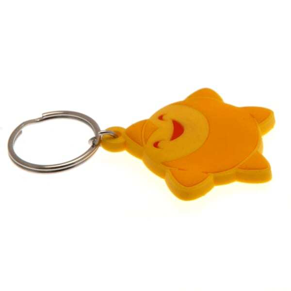 Wish PVC Star Keyring