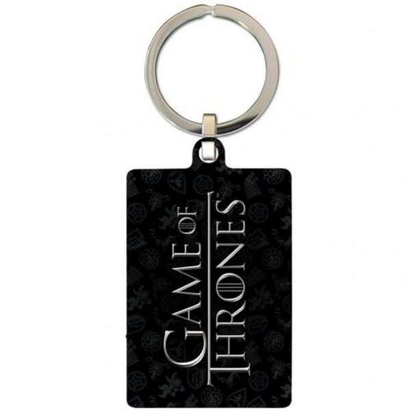 Game Of Thrones Stark Metal Keyring