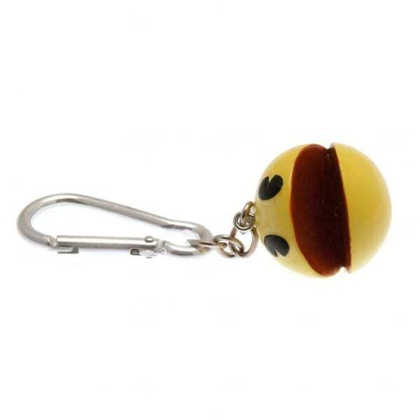 Pac-Man Polyresin 3D Keyring (6cm x 4.5cm)