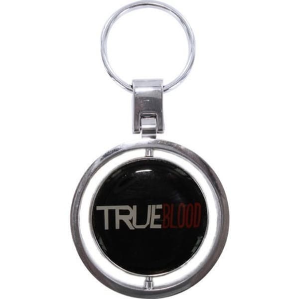 True Blood Bottle Label Spinner Keyring