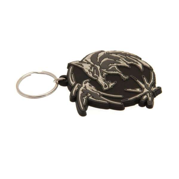 The Witcher Wolf Swallow Star Rubber Keyring