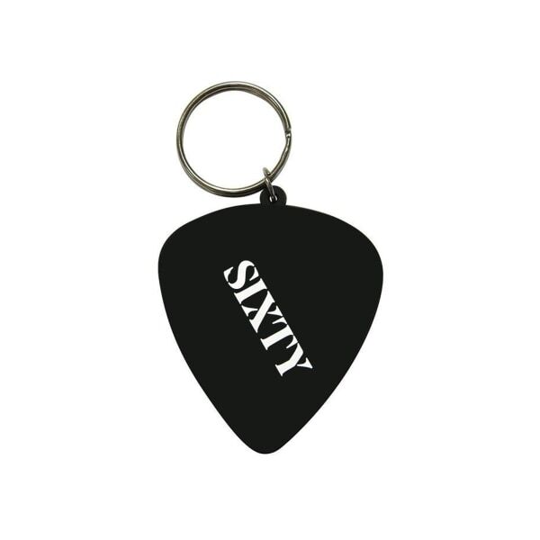 The Rolling Stones Plectrum Rubber Keyring